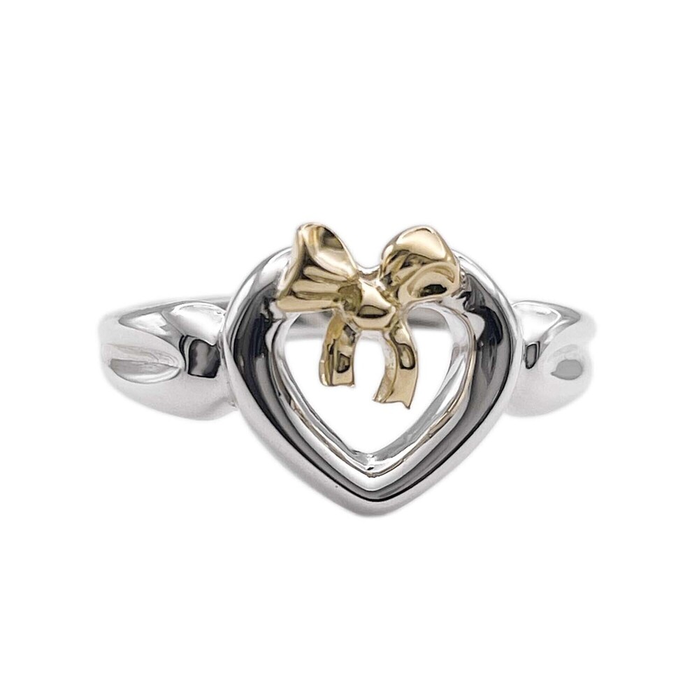 TIFFANY & CO. Silver Heart Ring